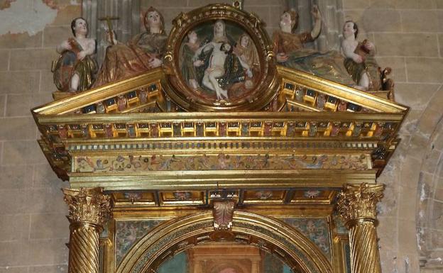 Los retablos de Santa Ana y el Rosario, de Villacastín, recobran su esplendor original