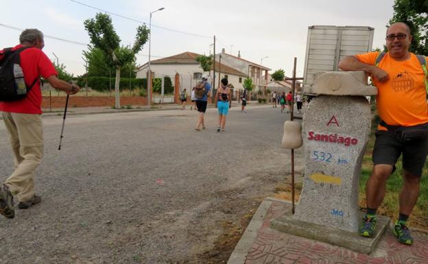 La ruta segoviana del Camino de Santiago recibe el doble de peregrinos que en 2021