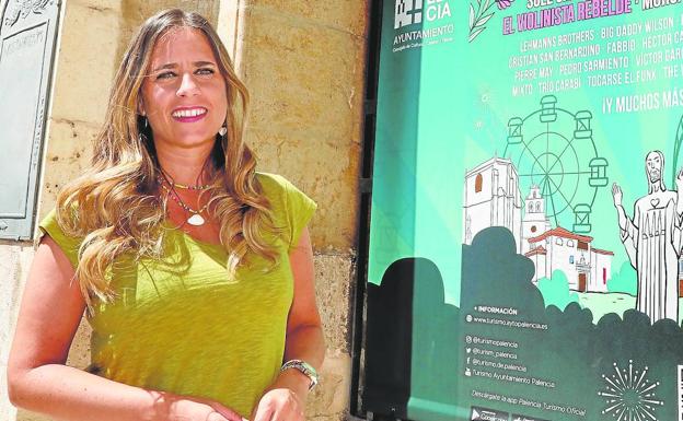 Laura Lombraña: «Tras la pandemia no podían faltar en Palencia los grandes conciertos»