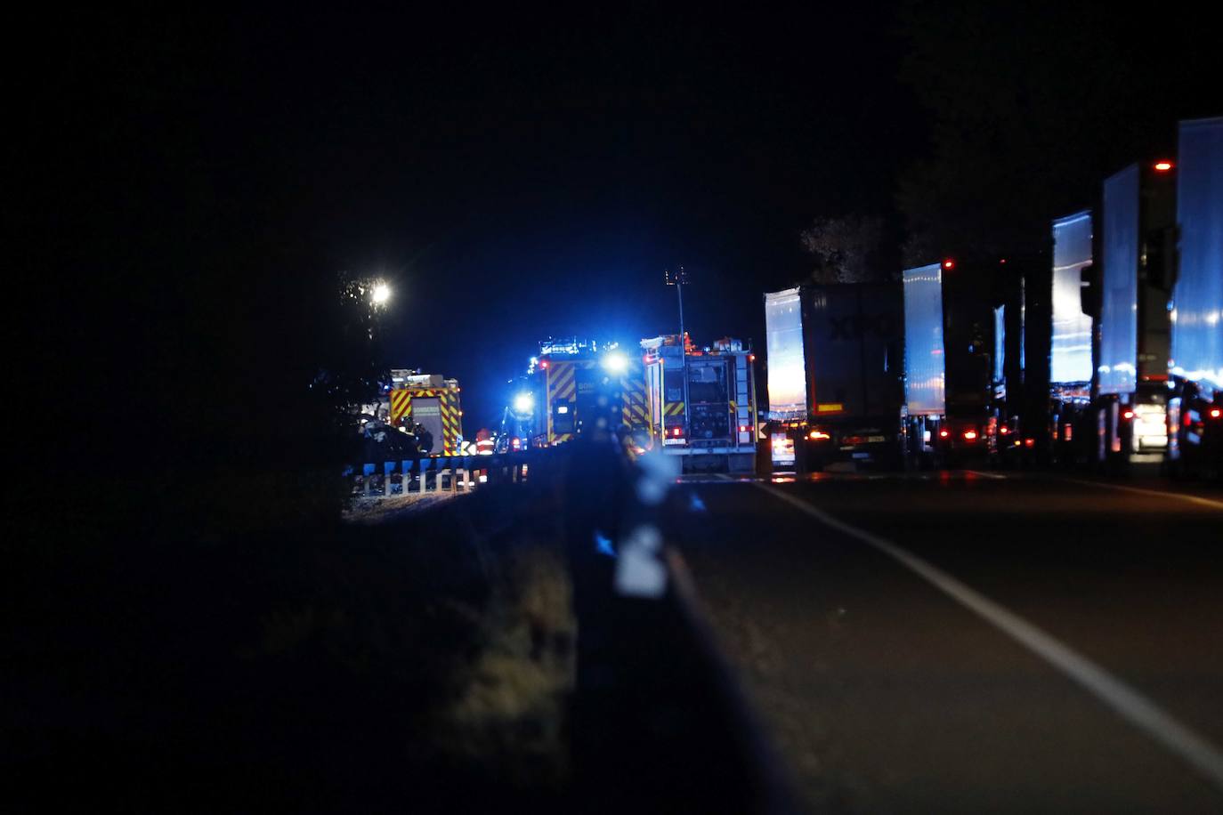 Dos muertos en un accidente de tráfico en la N-122 a las afueras de Peñafiel