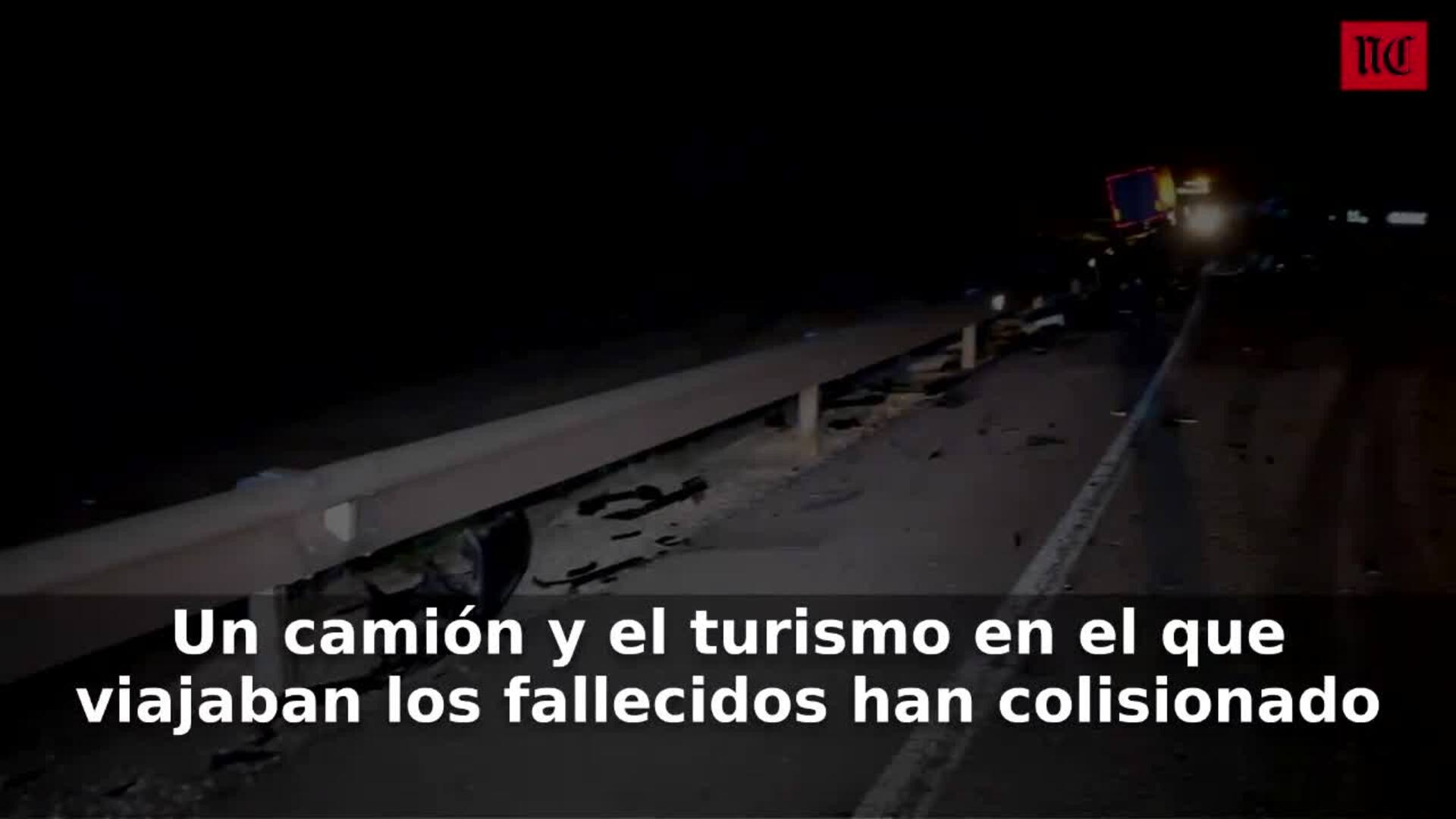 Dos muertos en un accidente de tráfico en la N-122 a las afueras de Peñafiel (Valladolid)