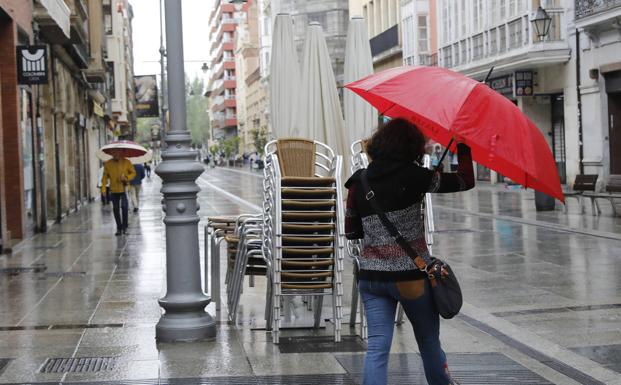 Aviso amarillo por tormentas este lunes en Ávila, Salamanca y Zamora