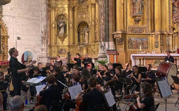 La Thames Youth Orchestra de Londres aterriza en Cigales