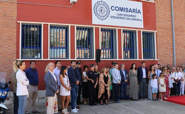 Luis Eduardo Izquierdo, el agente fallecido en acto de servicio, da nombre a la Comisaría de Delicias