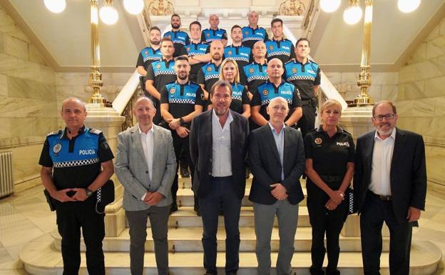 Toman posesión 14 nuevos oficiales de la Policía Local de Valladolid