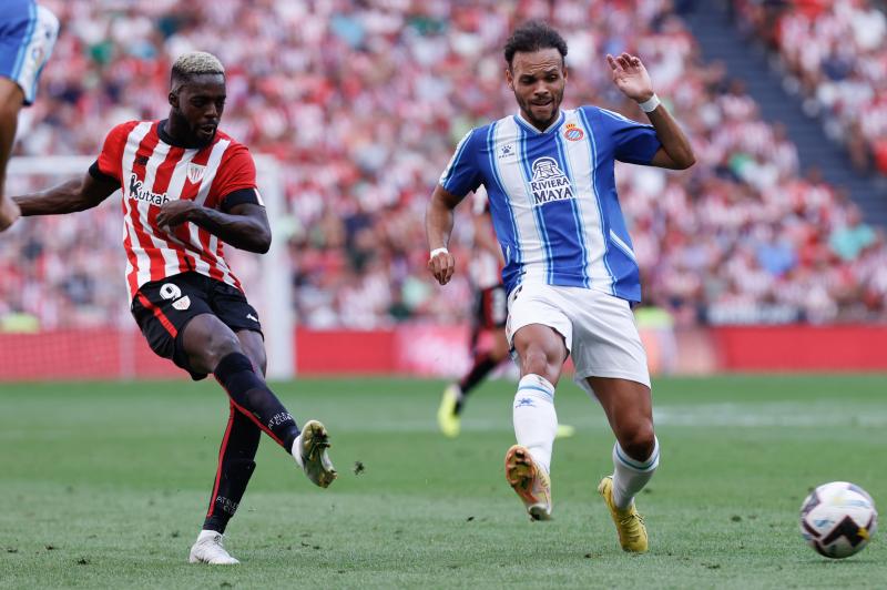 Braithwaite da la victoria al Espanyol en San Mamés