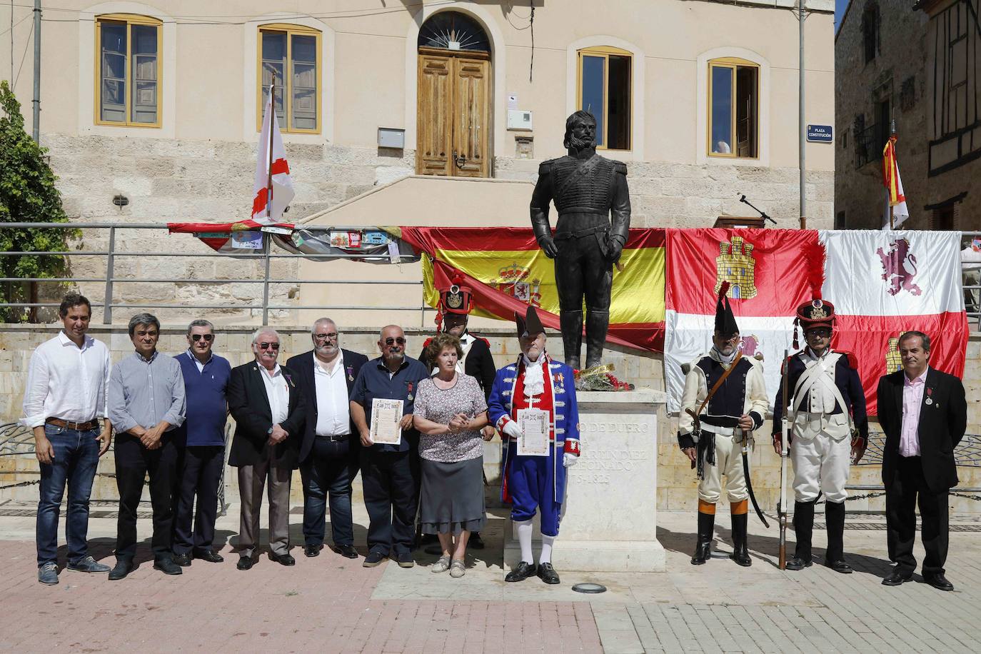 XXII Homenaje a Juan Martín Díez 'El Empecinado' en Castrillo de Duero