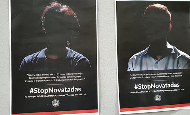 La USAL reactiva la campaña Stop Novatadas en colaboración con el Ayuntamiento