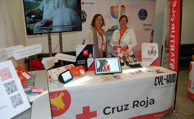 Cruz Roja Salamanca muestra en Startup Olé el uso humanitario de la tecnología