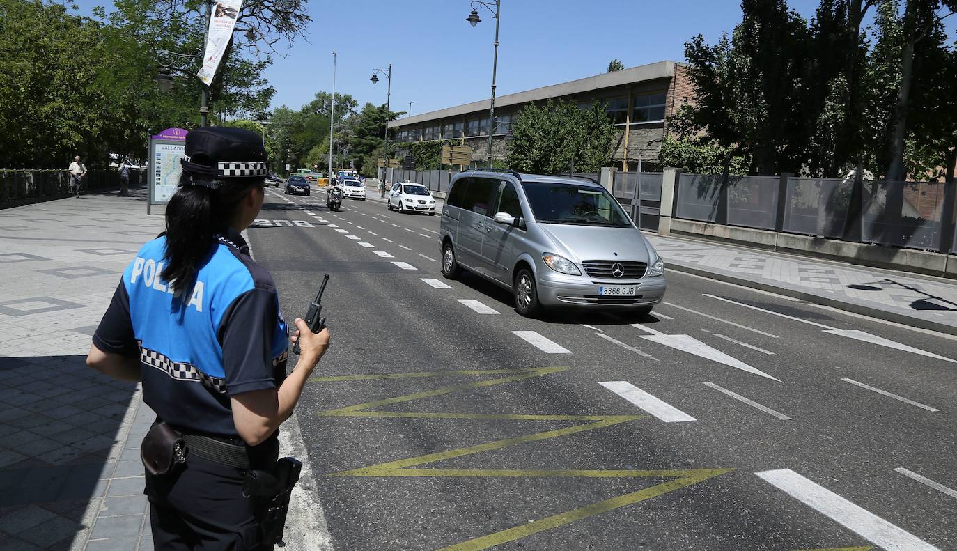 La Policía de Valladolid vigilará el uso del móvil al volante: ya supone el 10% de las multas