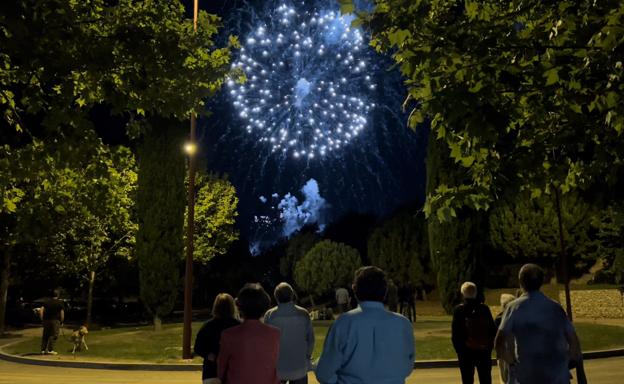 Así han sido los fuegos artificiales de este jueves de fiestas en Valladolid