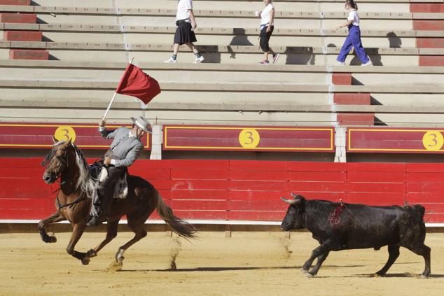 Galería de imágenes de la corrida del arte del rejoneo la celebrada en el coso de Laguna