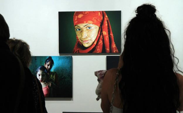 Una exposición de fotos, prólogo del Hay Festival