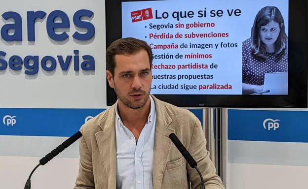 Pablo Pérez: «Clara Martín sigue con las mismas políticas que han agotado a Segovia»