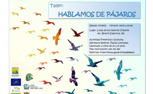 LIFE Vía de la Plata organiza un nuevo taller infantil en Salamanca para formar sobre pájaros