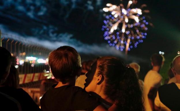 Disfruta de la última sesión de fuegos artificiales de las fiestas de Valladolid