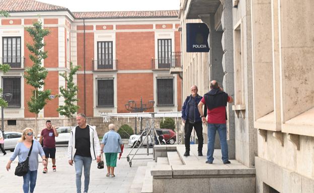 Rodaje de 'Memento Mori': a la futura Ciudad de la Justicia le crece una comisaría de Policía