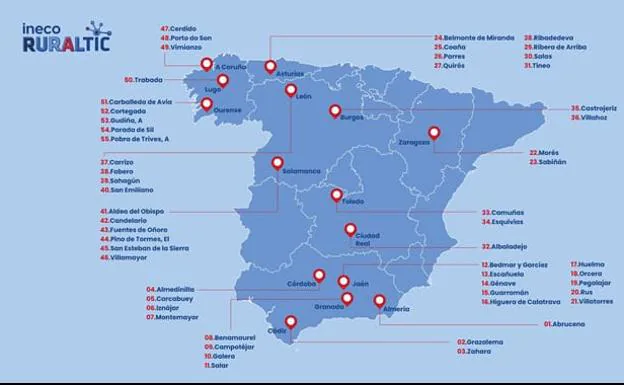 El Mitma apoya la digitalización de seis municipios de la provincia de Salamanca