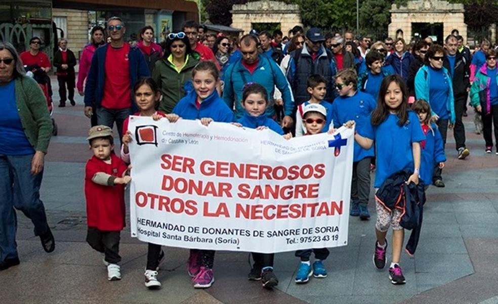 La VIII Marcha por la vida de Donantes de Sangre visitará la muralla recuperada en El Mirón