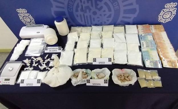 Incautan material para elaborar 20.000 dosis de 'speed' de gran pureza en Burgos