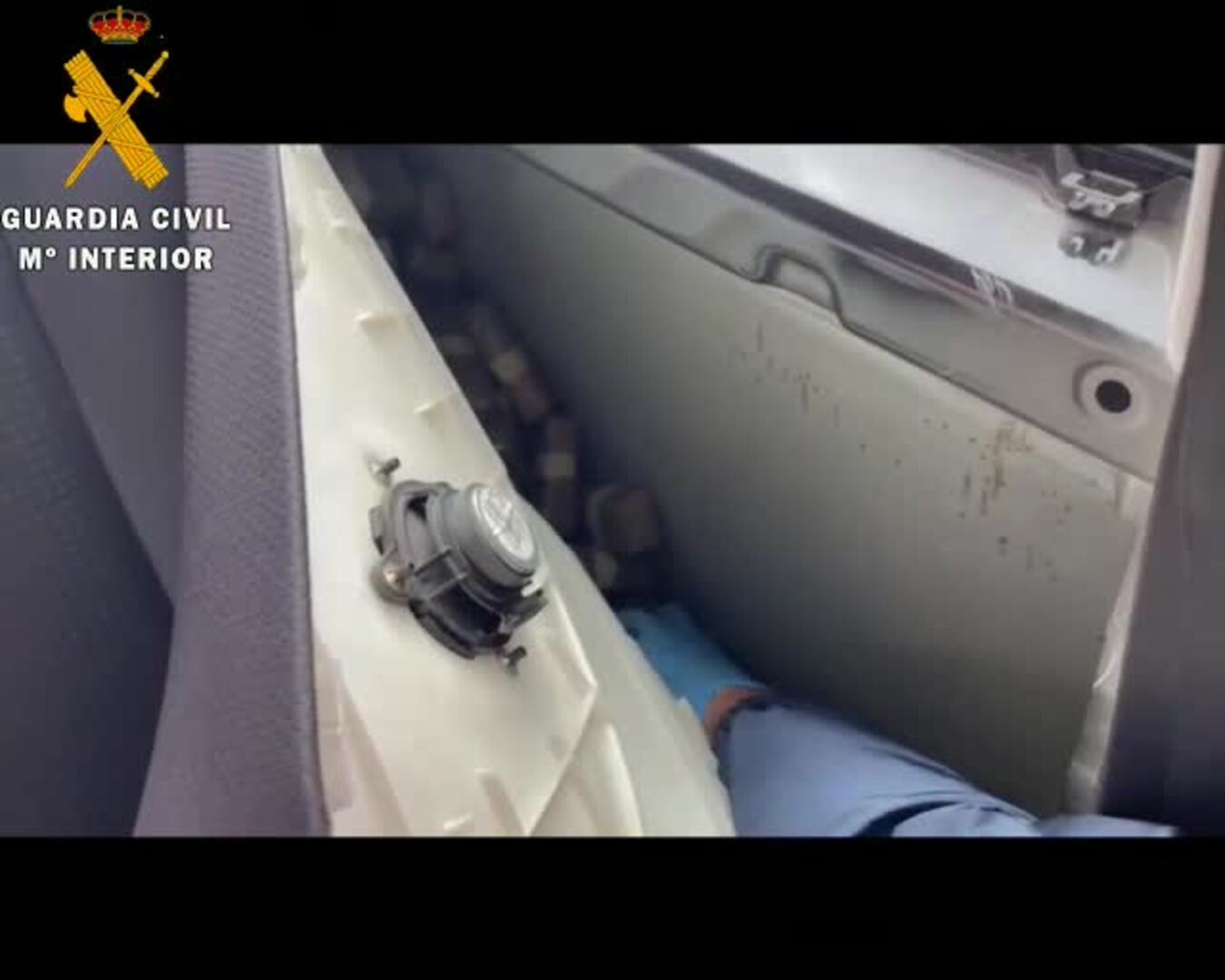 Así fue la operación de la Guardia Civil en la que interceptó 13 kilos de hachís