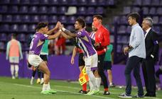 Los 'obligatorios' cinco cambios restan al Real Valladolid