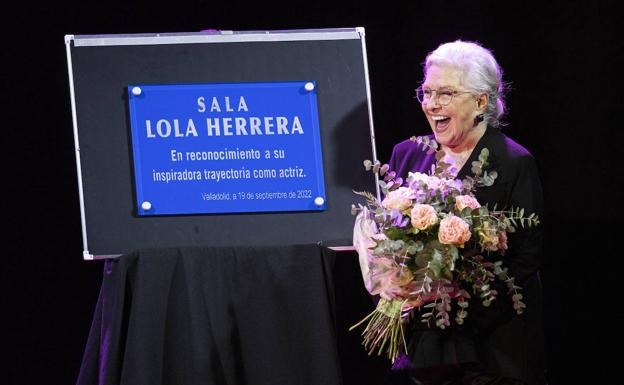 Lola Herrera ya tiene su sala en las Teresianas