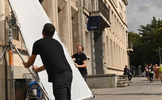 El rodaje de 'Memento mori' en Valladolid corta varias calles al tráfico esta semana