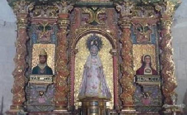 Autorizan la restauración del retablo mayor de la ermita de San Frutos