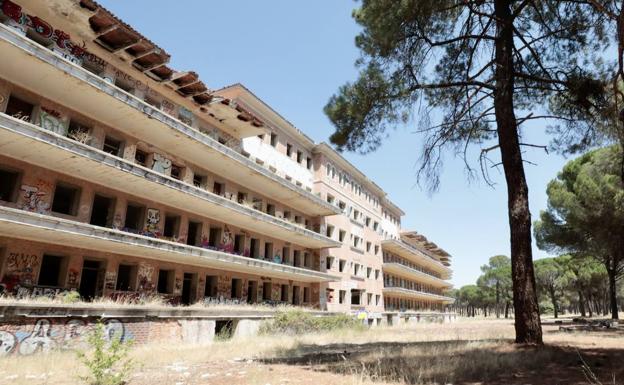 Queda desierta la oferta para alquilar el ruinoso sanatorio de tuberculosos de Boecillo