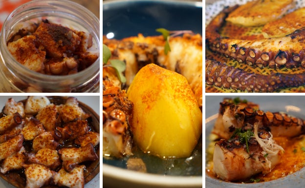 Una ruta para disfrutar del mejor pulpo en Valladolid