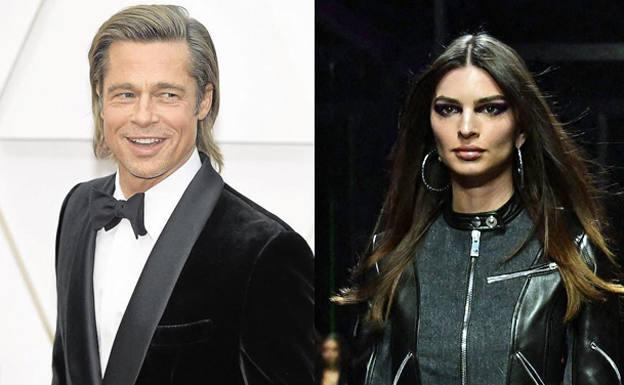 Posible romance entre Brad Pitt y Emily Ratajkowski