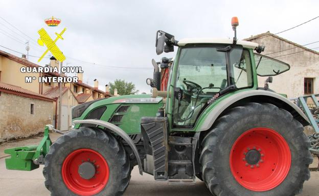 La Guardia Civil destapa una trama ilegal de matriculación de tractores importados en Burgos