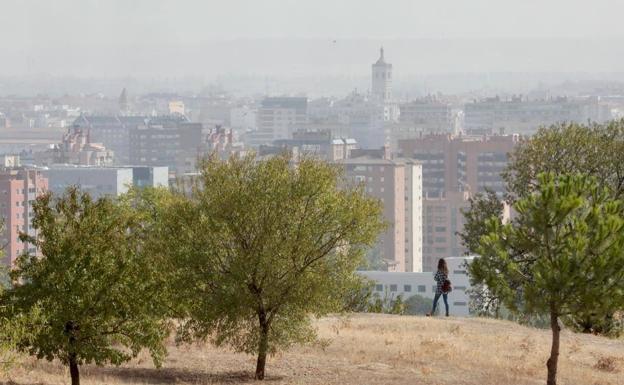 La calima dispara la contaminación y cubrirá Valladolid 24 horas más
