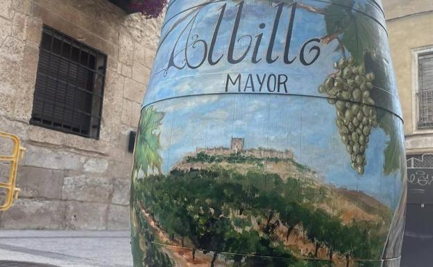 Roban una de las cubas del primer certamen Arte en las Barricas de Peñafiel