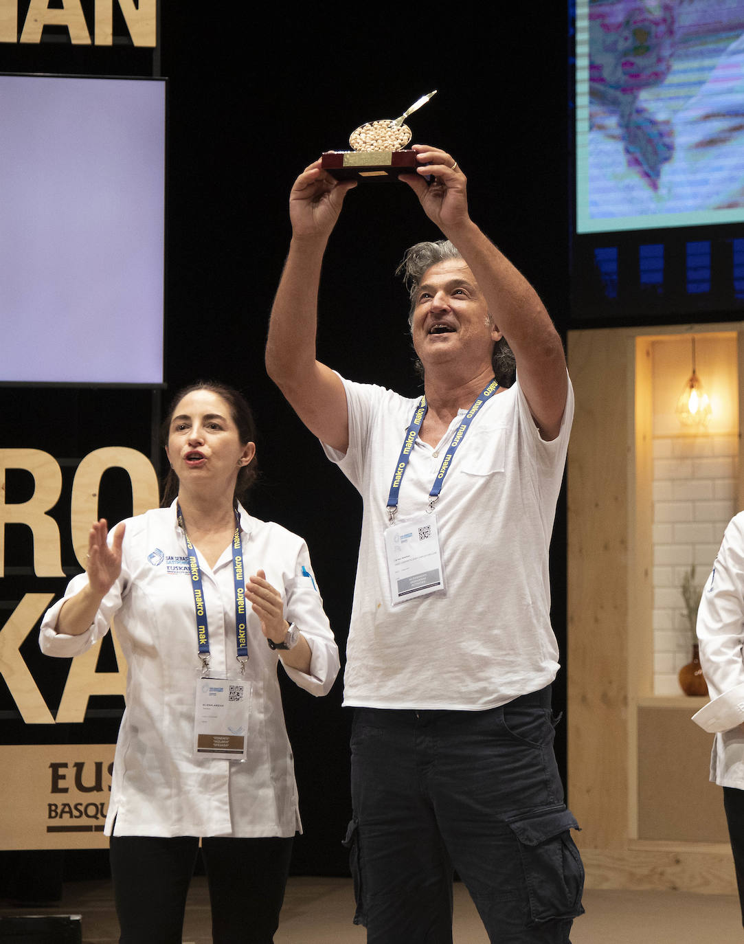 Carles Abellán gana con un plato de garbanzos con raya y salsa de callos a la madrileña