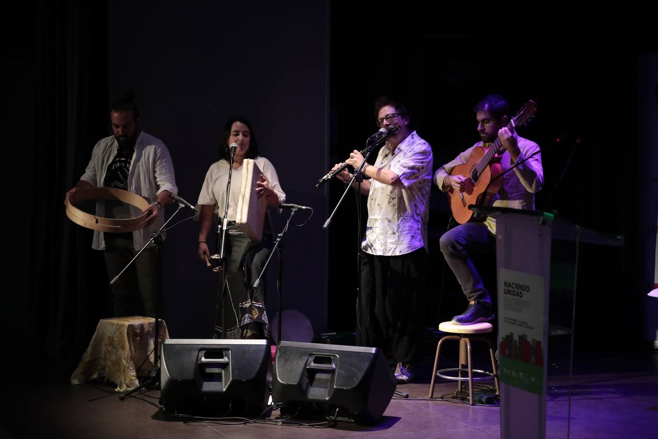 Acto público de partidos de izquierdas de Valladolid para el nuevo curso político