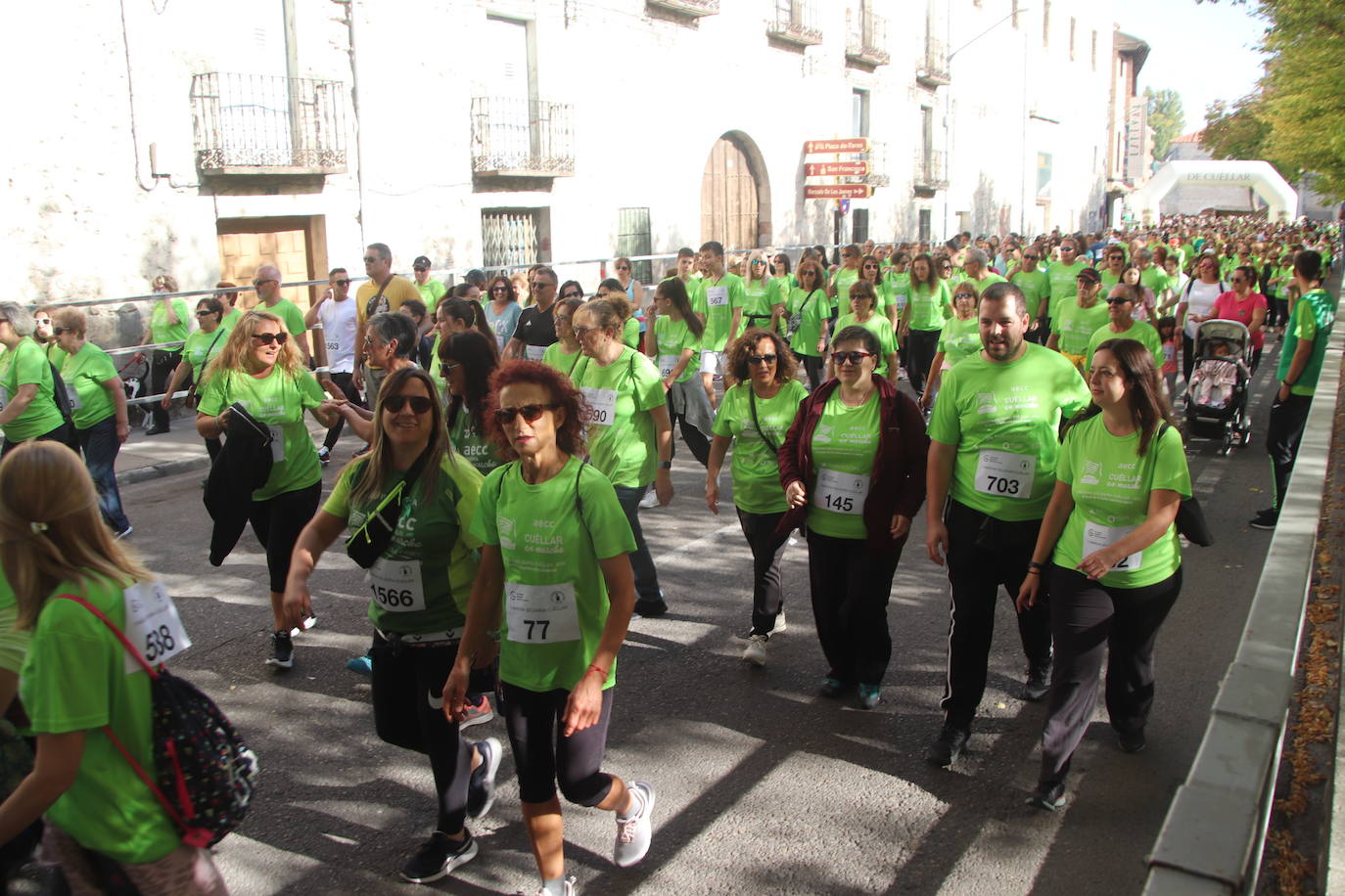Cuéllar se vuelca en la lucha contra el cáncer