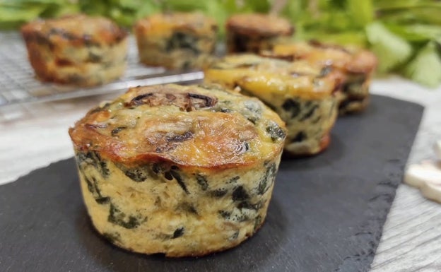 Pastelitos fáciles de champiñón