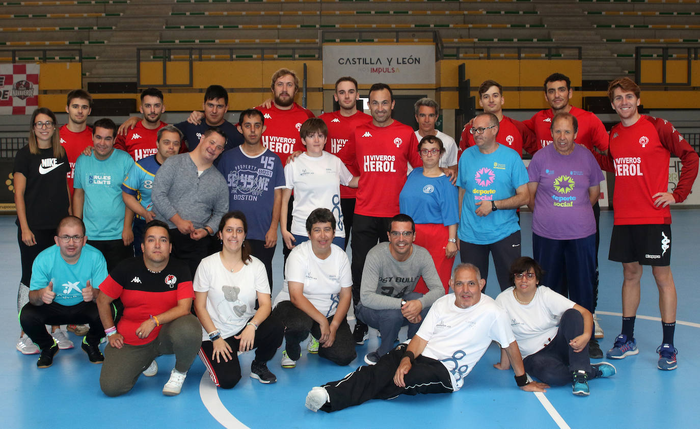 El entrenamiento más especial del Balonmano Nava