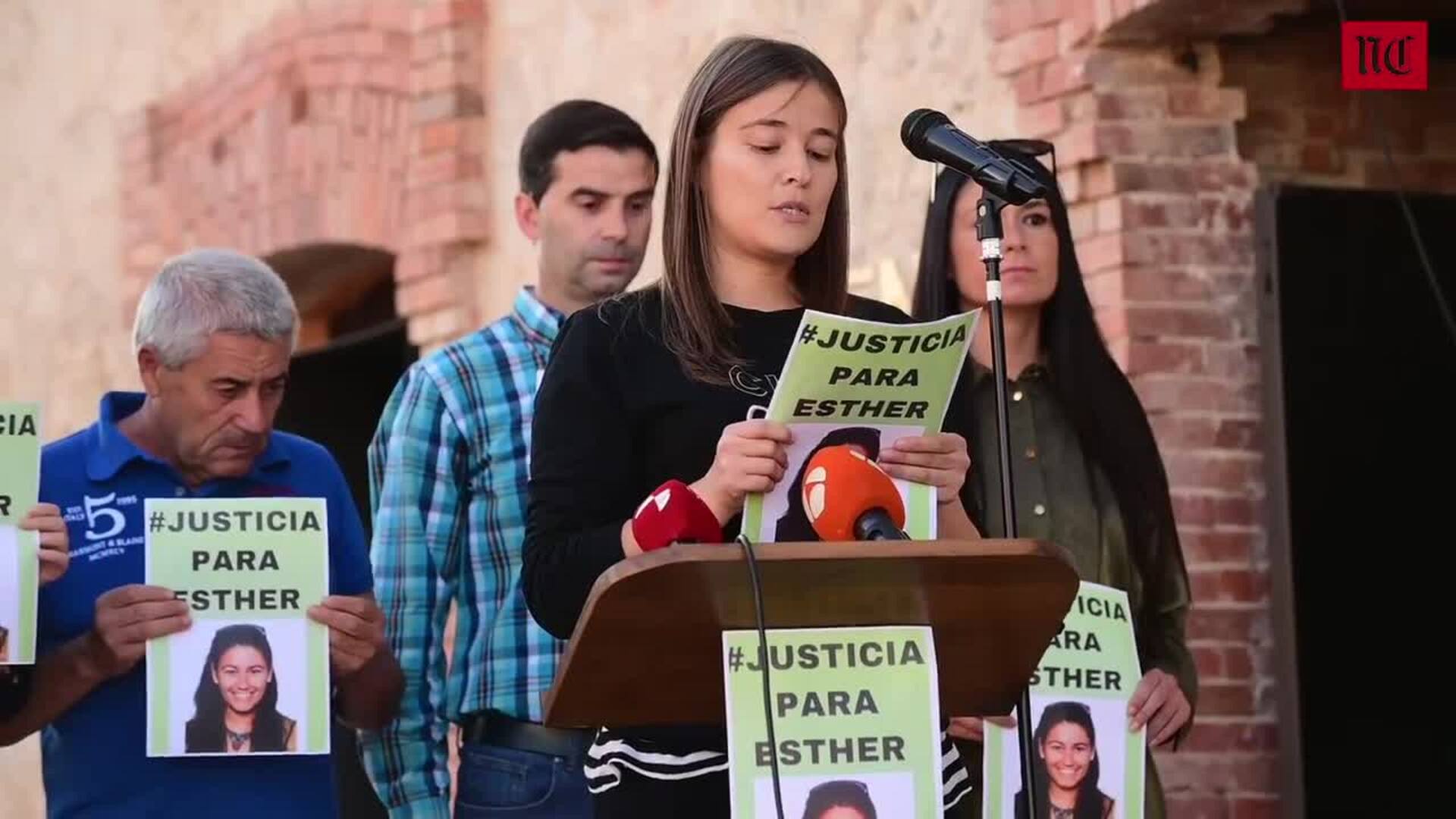 Traspinedo pide de nuevo justicia para Esther López