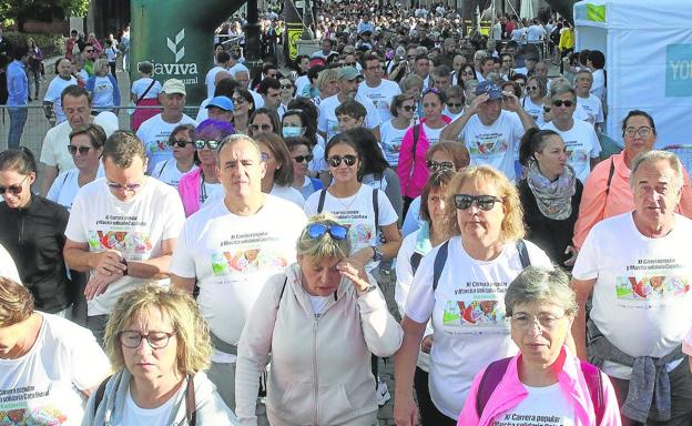 Más de 2.200 personas corren y caminan a beneficio de la lucha contra el cáncer