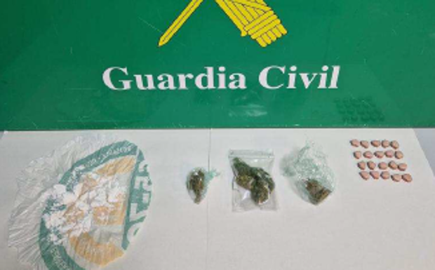 Detenido con once gramos de speed, 20 pastillas y varios cogollos de marihuana