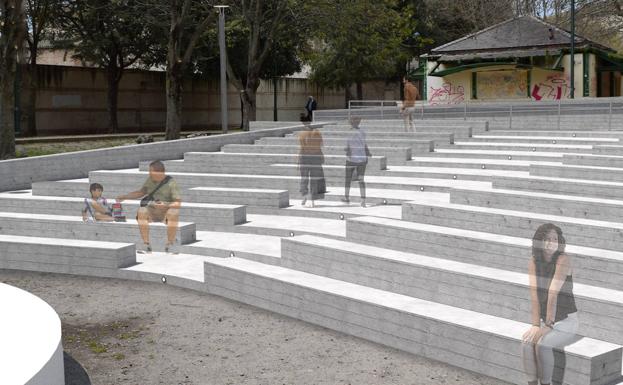 El nuevo auditorio al aire libre de Cuéllar recuperará el uso del actual escenario