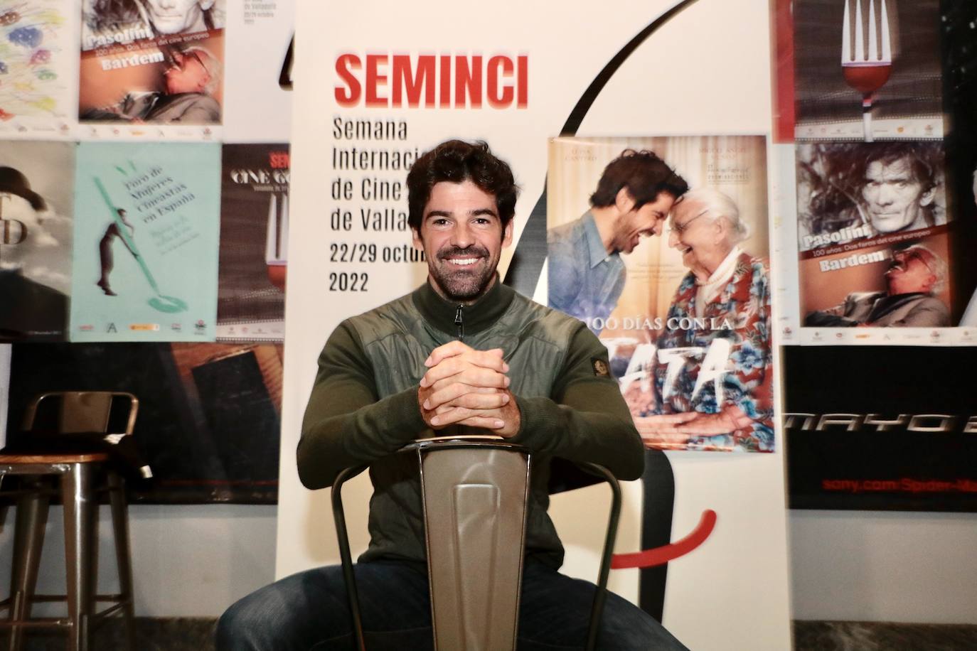 Todas las imágenes de Miguel Ángel Muñoz presentando su documental en Valladolid