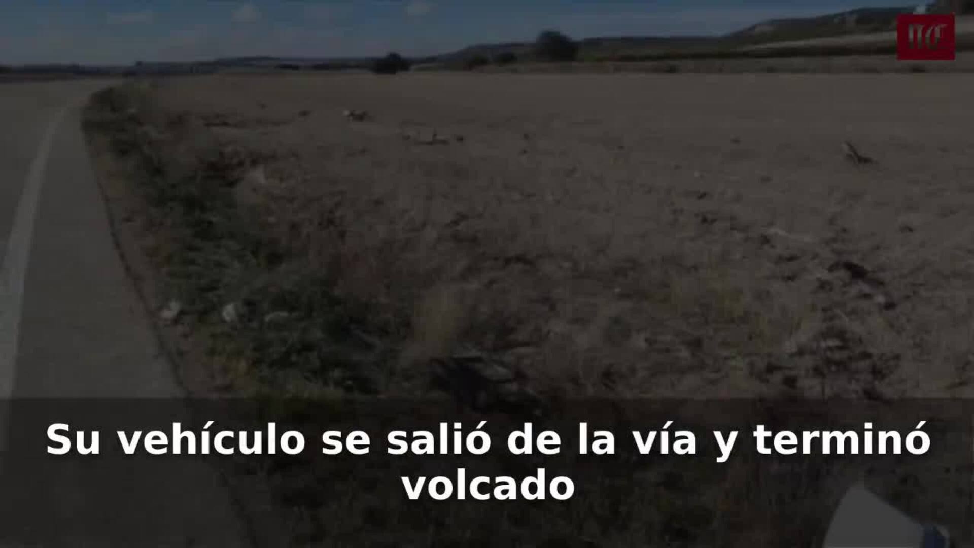 Muere un taxista en la provincia de Valladolid al sufrir un accidente