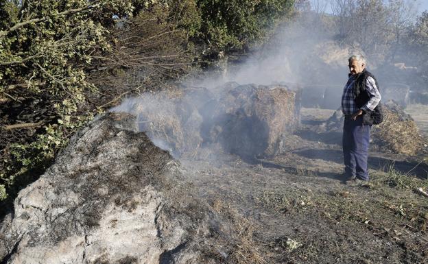 Autorizan el regreso de los vecinos de Antuñano y Bortedo al remitir el fuego en Valle de Mena