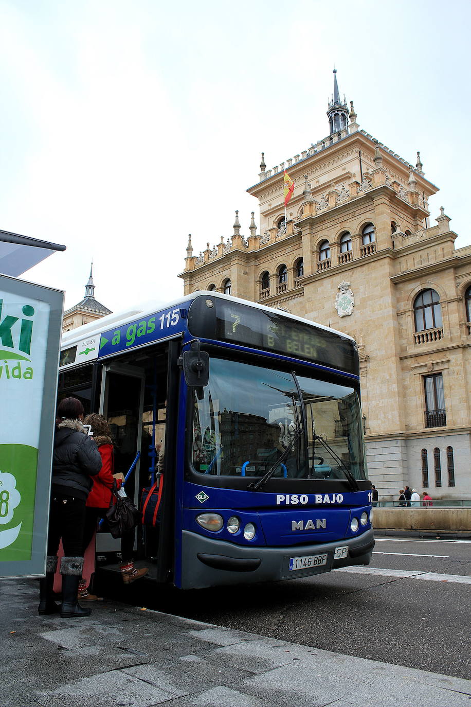 Auvasa tendrá un presupuesto de 42,8 millones, cinco de ellos para comprar autobuses a gas