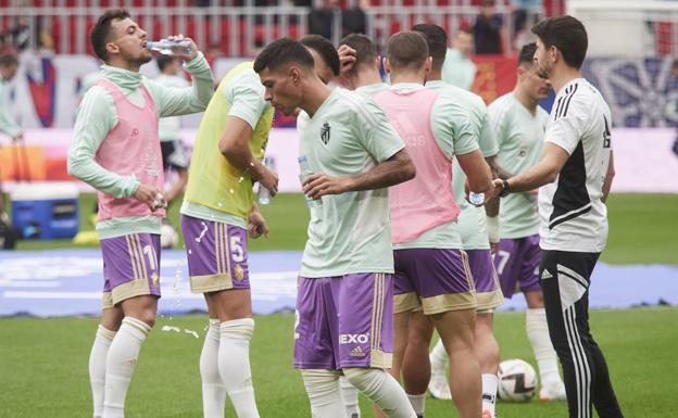 El Real Valladolid plantea mal el partido ante Osasuna y se deshace