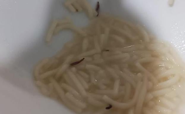 Intoxicados una veintena de sanitarios del hospital de León por una sopa con gusanos